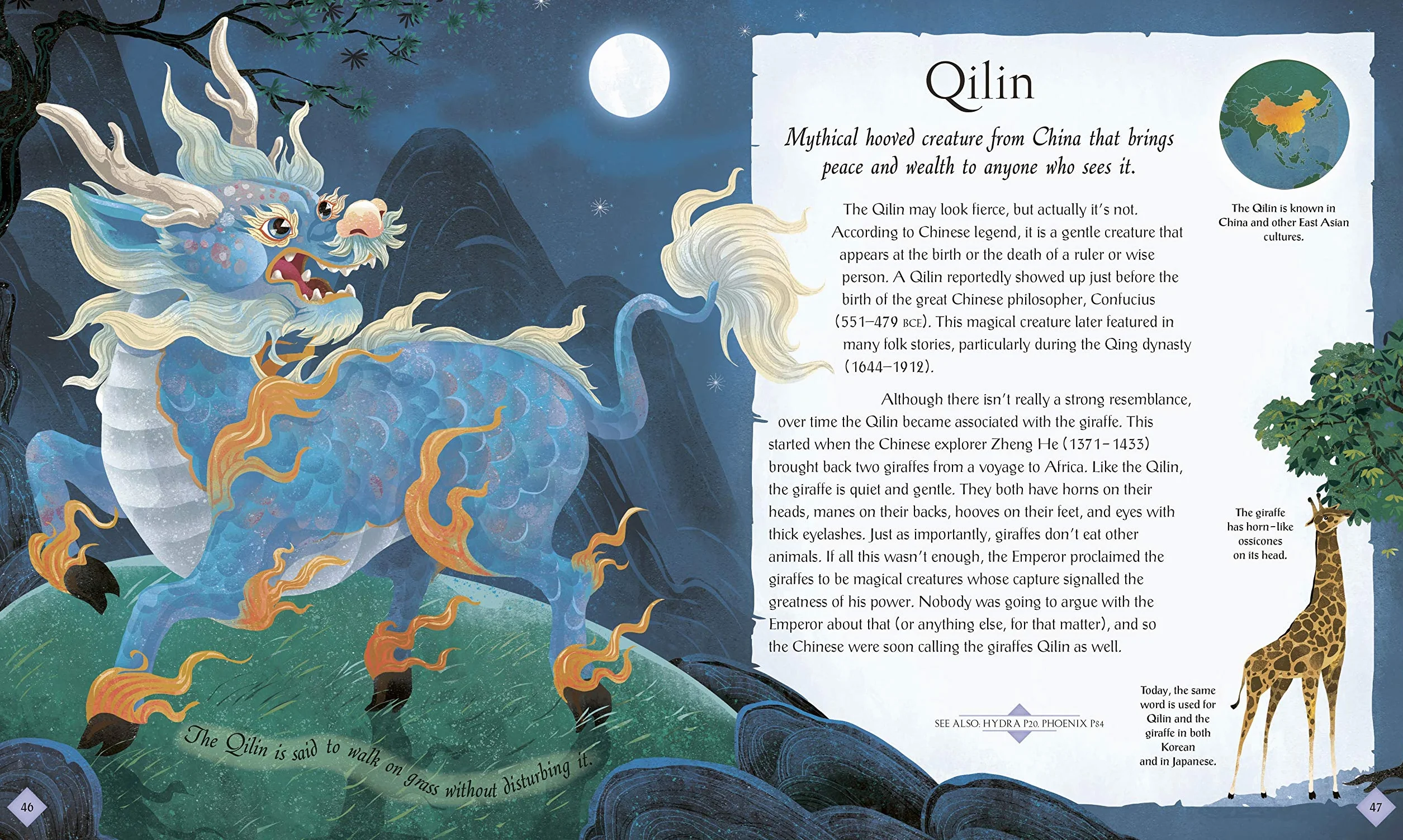 The Book of Mythical Beasts and Magical Creatures: Meet your favourite monsters, fairies, heroes, and tricksters from all around the world