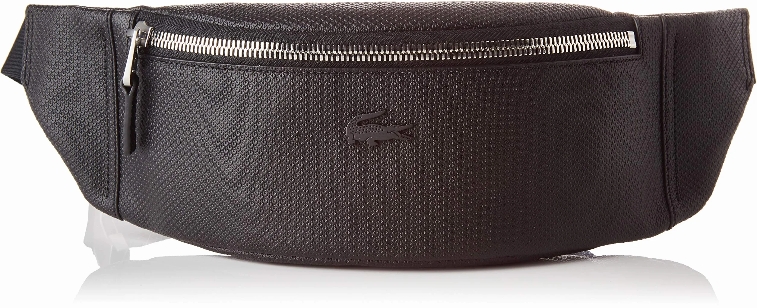 Lacoste NH2816 męska torba na brzuch, Noir, czarny, jeden rozmiar