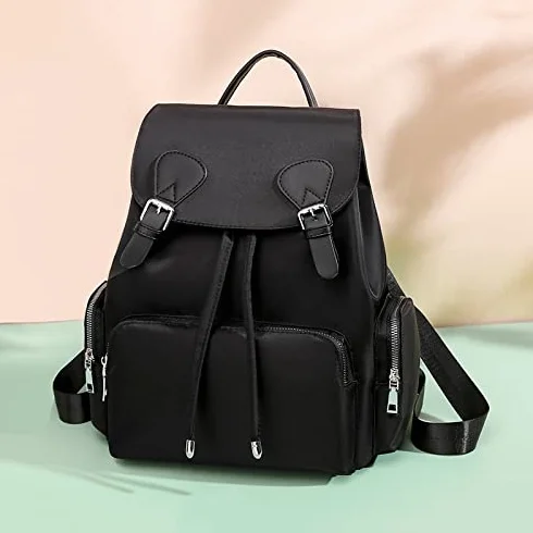 Plecak Pakiet kobiet plecak moda moda bagpak na ramię Back Bag Bag plecaki dla dziewcząt księgarń plecak plecak (Color : Blue with orange)