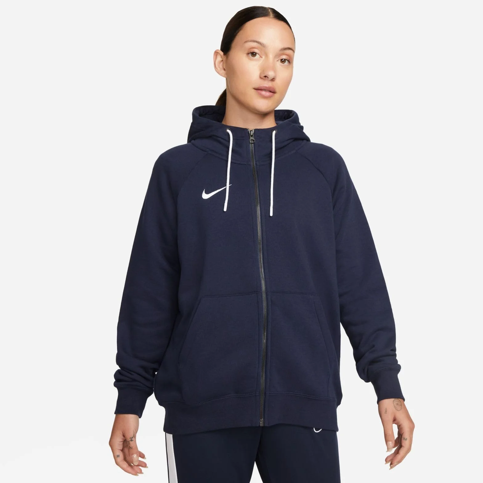 Nike Bluza Sportowa Full-Zip Hoodie XS Szara