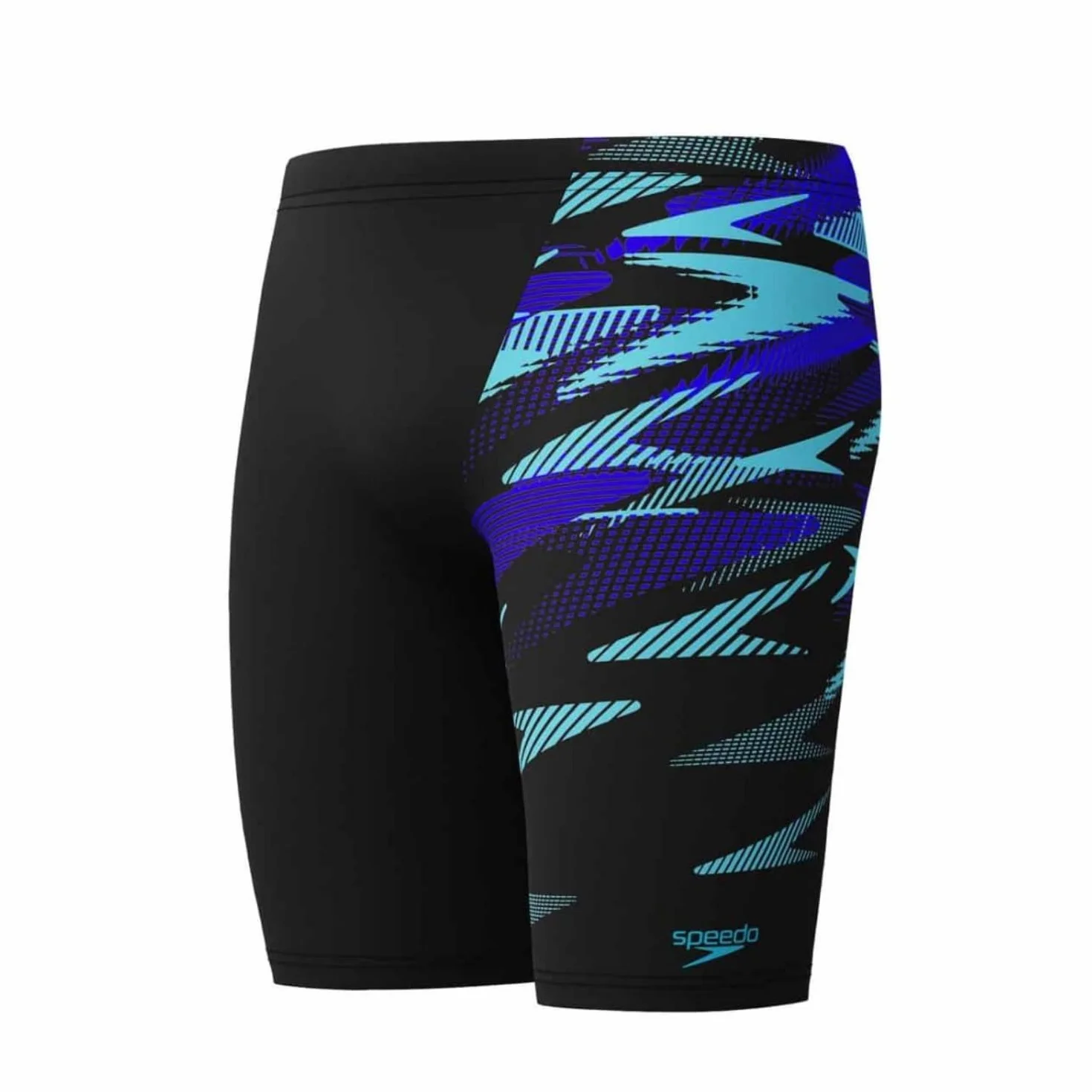 Speedo Jammer Hyperboom V-Cut dla mężczyzn, szybkoschnący, trening, fitness, odporny na działanie chloru (1 szt.)