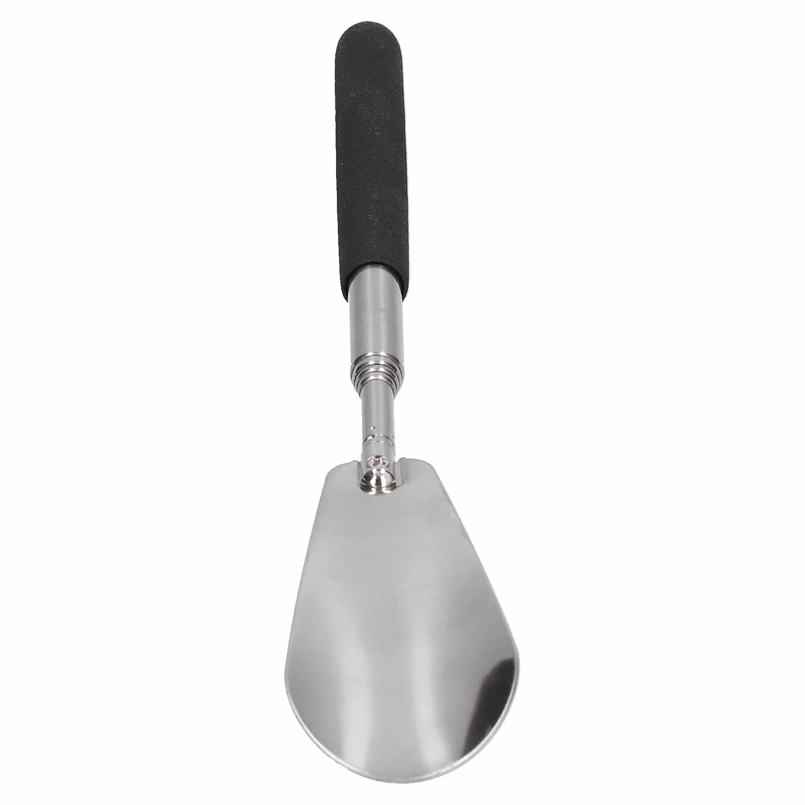 Metalowa łyżka Do Butów Długa Rączka Długie Slim Fly Fishing Box Łyżka Do Butów Zakrzywiona długość Regulowane Rogi Do Butów Do Butów Wsuwane Buty ze Stali Nierdzewnej Pomocnik