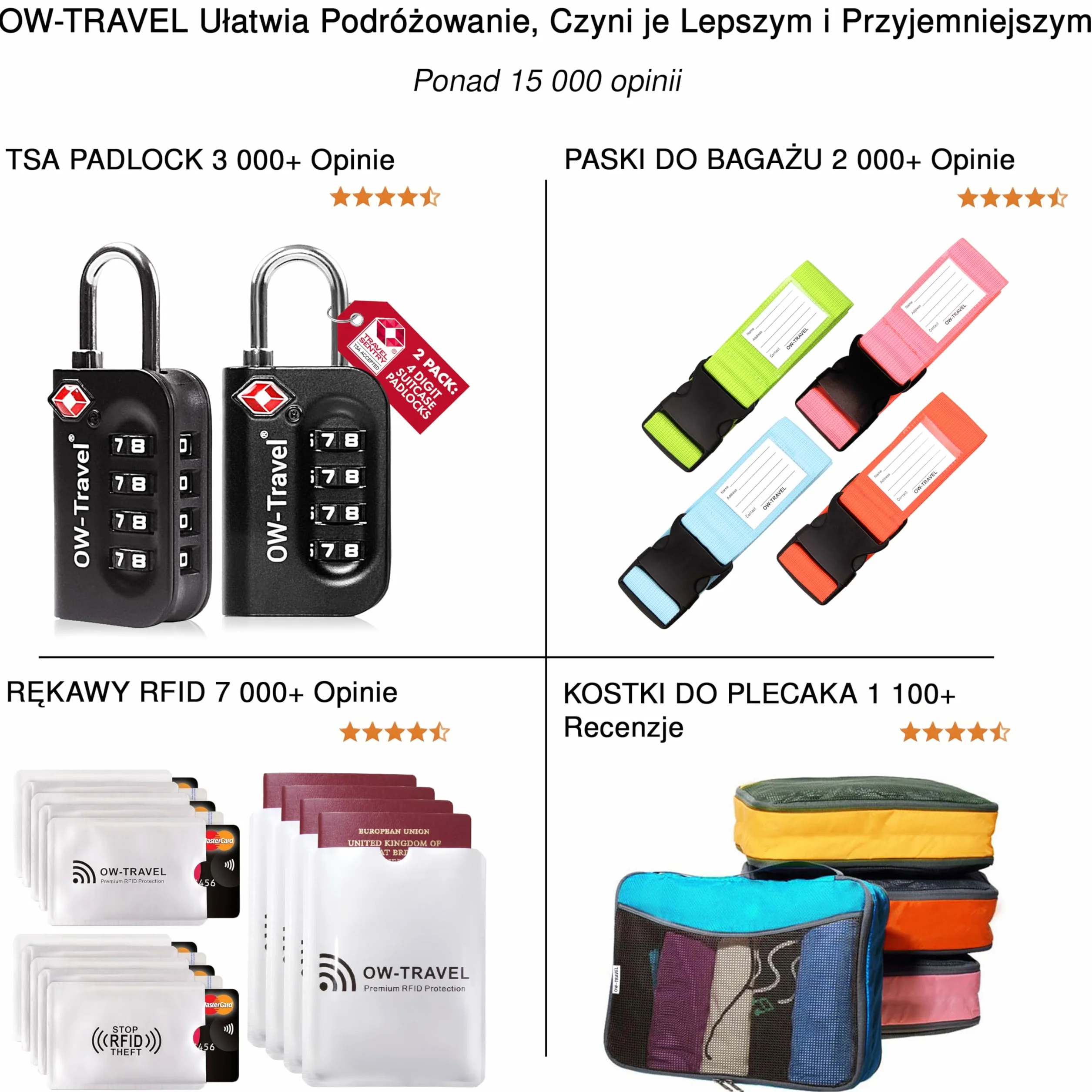 OW-Travel Spersonalizowane paski bagażowe z zamkami do walizek(Niebieski/Zielony) Łatwe do zauważenia paski walizkowe TSA etykietami bagażowymi.Pasek podróżny blokadą.Zamykane zamki do walizki