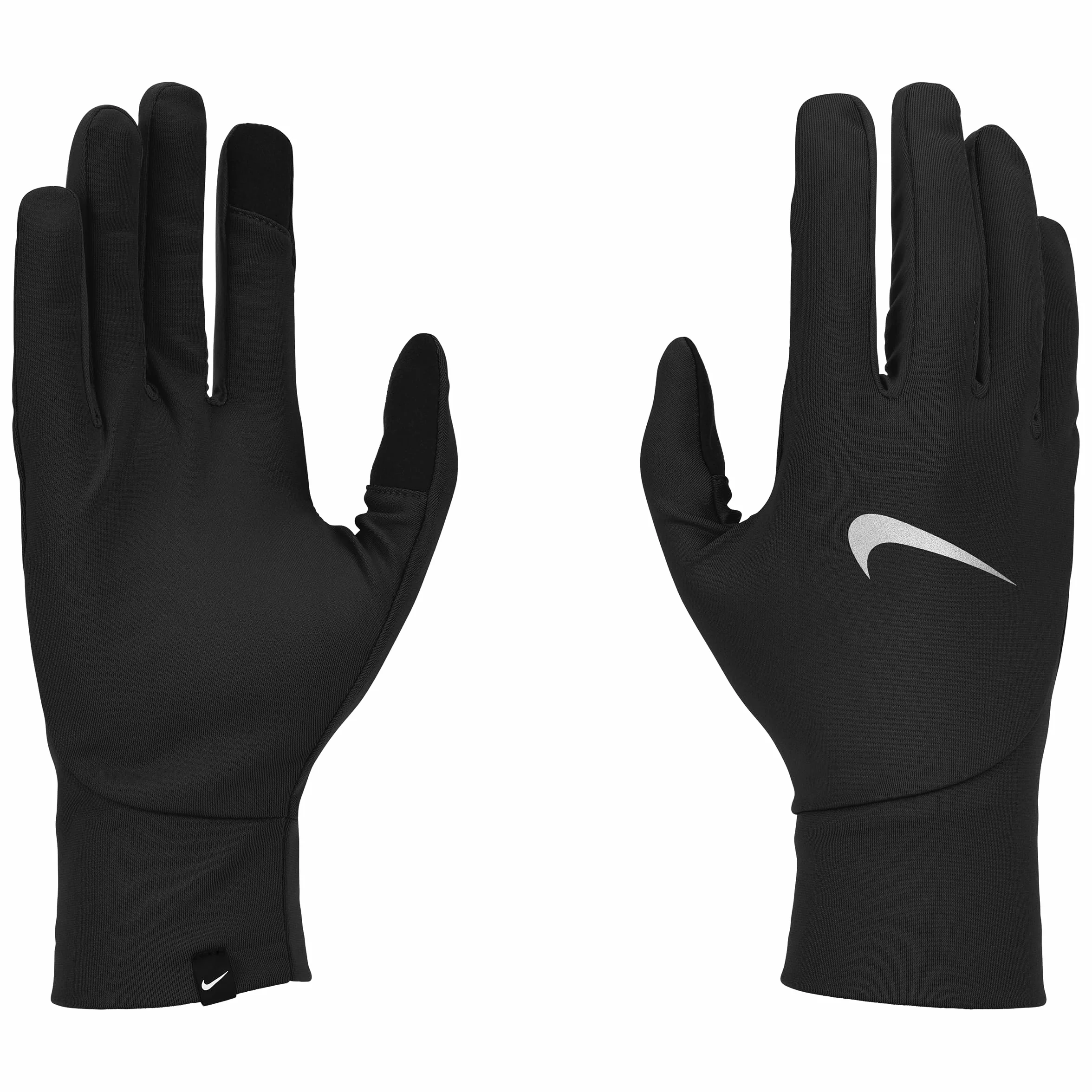 Nike Kobiety Pacer Lightweight RG Rękawice biegowe Black/Black/Silver M