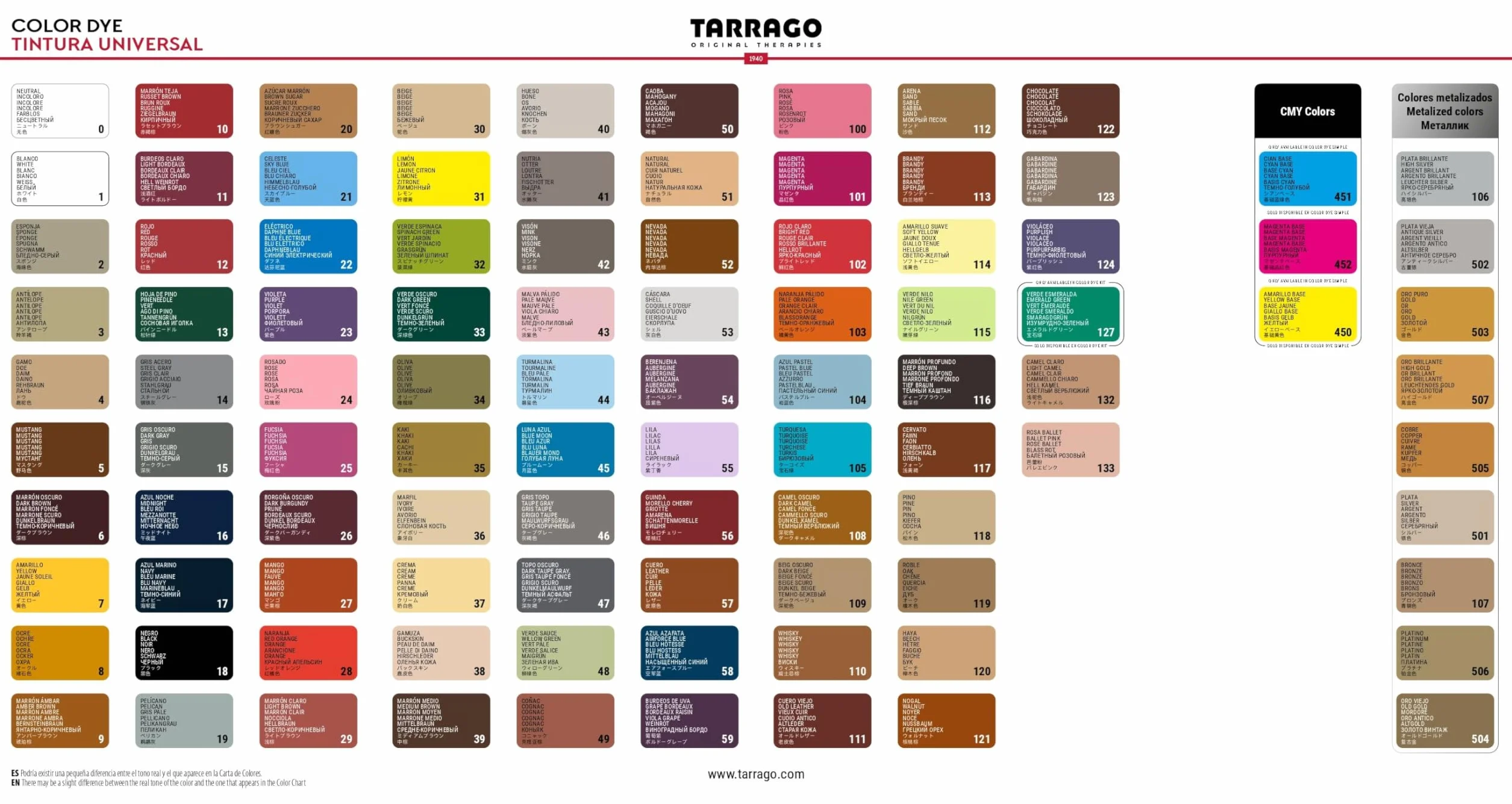 Tarrago Buty i torby Mężczyźni Shoe Cream Jar 50 Ml