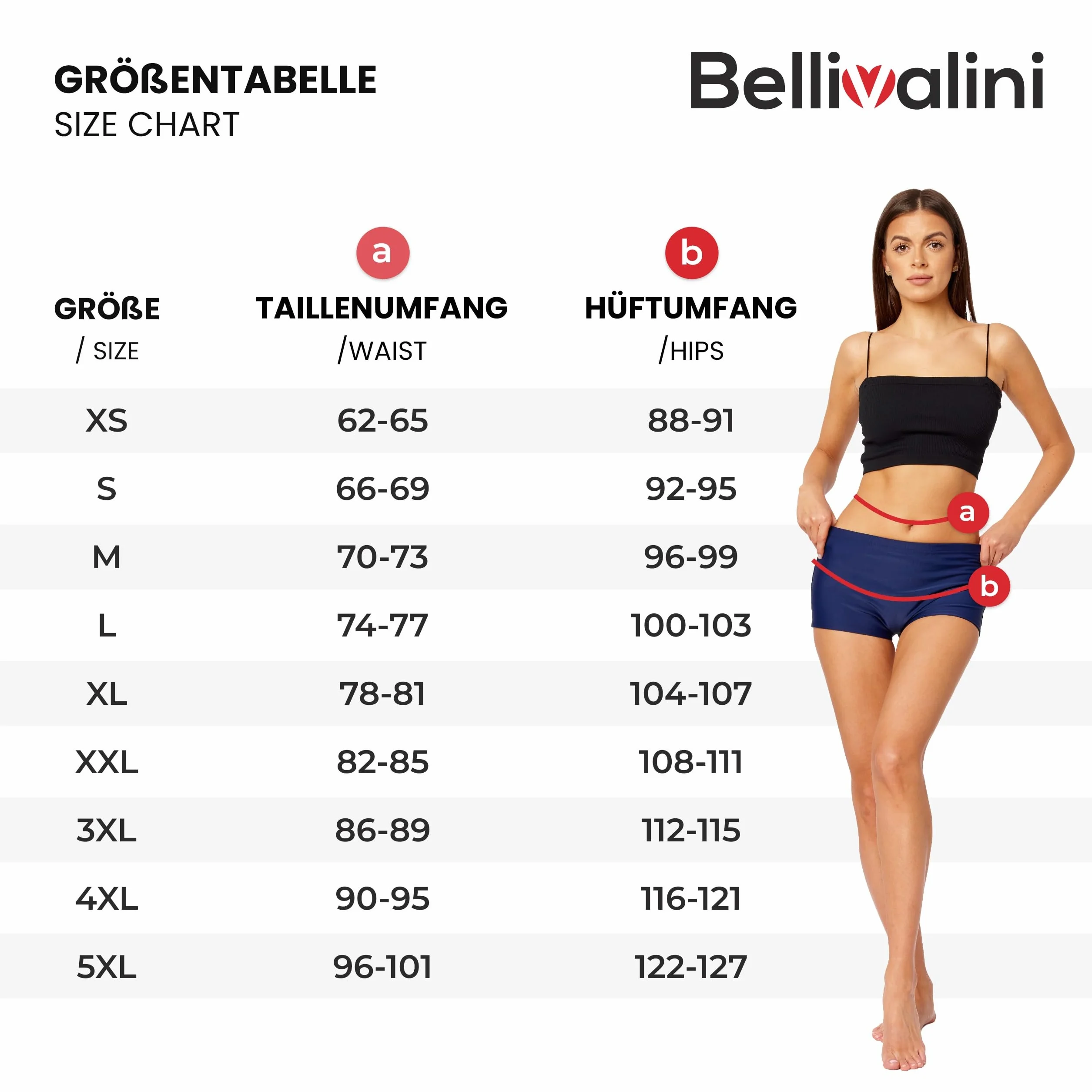 Bellivalini Szorty Kąpielowe Damskie Dół Od Bikini BLVLeila