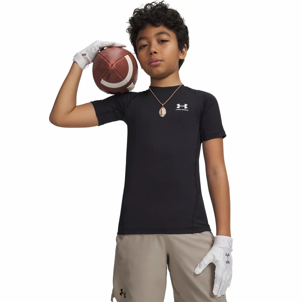 Under Armour Chłopięca koszulka z krótkim rękawem Heat Gear Junior
