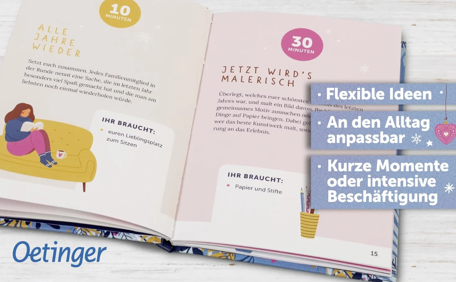 Magische Rauhnächte mit Kindern: Impulse, Ideen und Rituale für eine gemeinsame Familienzeit