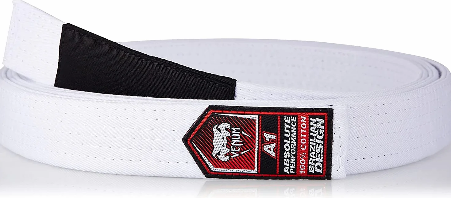 Venum Venum Brazylijski pasek Jiu Jitsu, czarny, rozmiar A3 Chłopcy Brazylijskie Jiu Jitsu