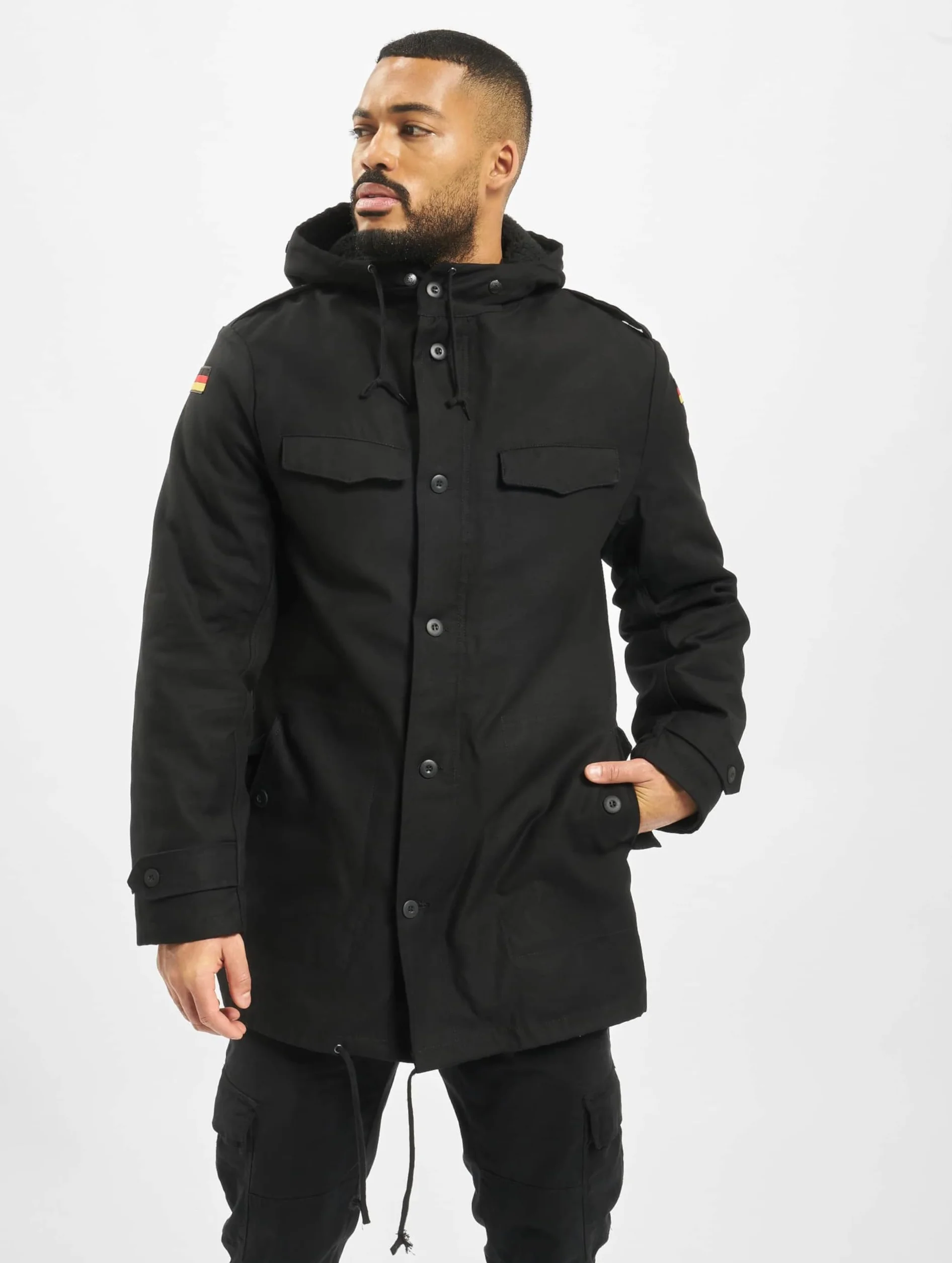 Brandit BW parka flaga Mężczyźni Brandit Bw Parka Flag (1 w zestawie)