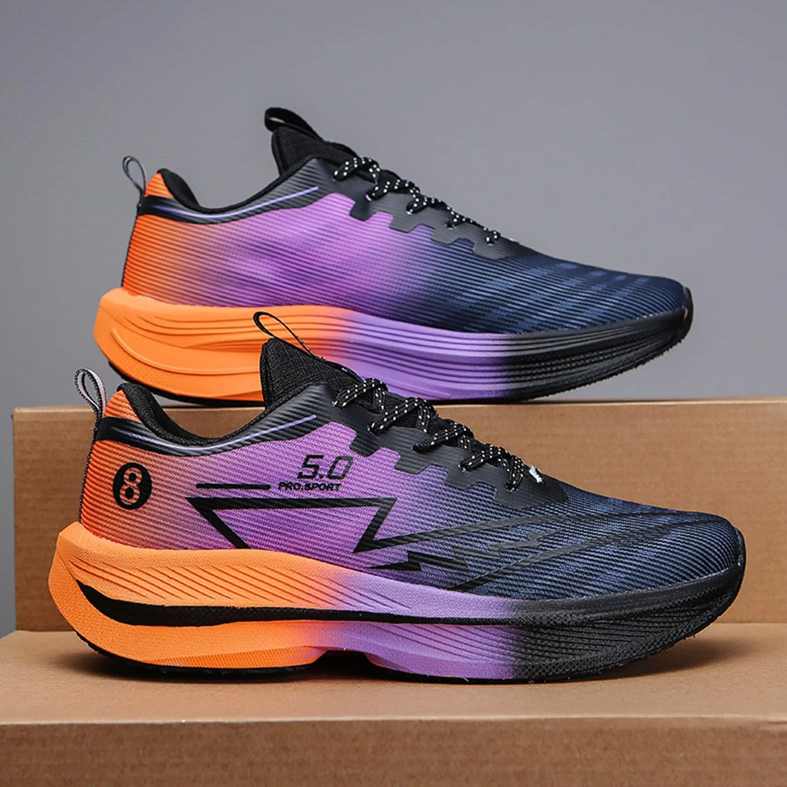 Męskie buty do biegania z technologią Carbon Plate, buty sportowe, do biegania, uniseks, lekkie, oddychające, buty sportowe, na lato, do spacerowania, do użytku na zewnątrz, buty do biegania po ulicy