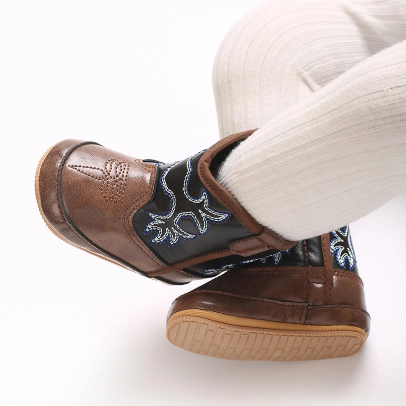 Buty i buciki dla niemowląt Chłopiec Dziewczynka Buty kowbojskie PU Skórzane Buty Buty Dziecięce
