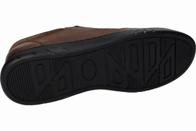 CY77 SOLIDNE PÓŁBUTY WSUWANE CASUAL BUTY MĘSKIE SKÓRZANE BK 41