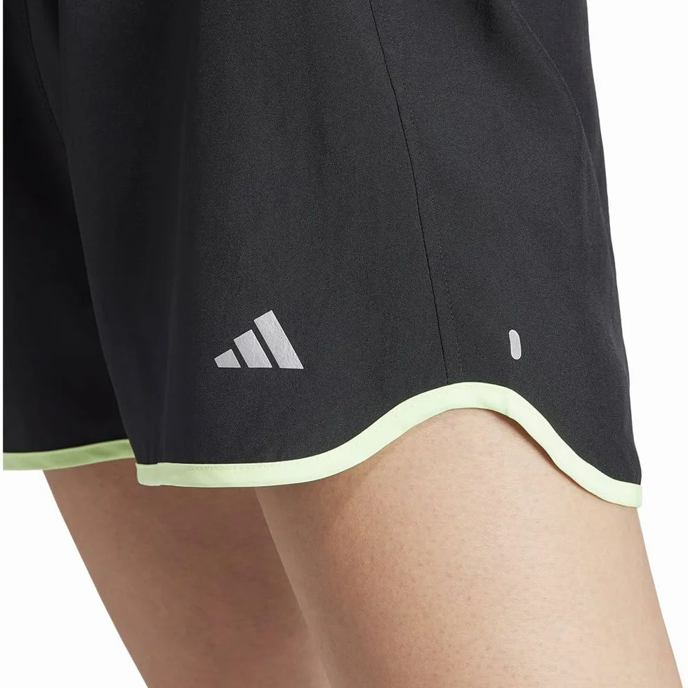 adidas Damskie szorty Run It, XL, 3 cale czarne, Czarny, XL