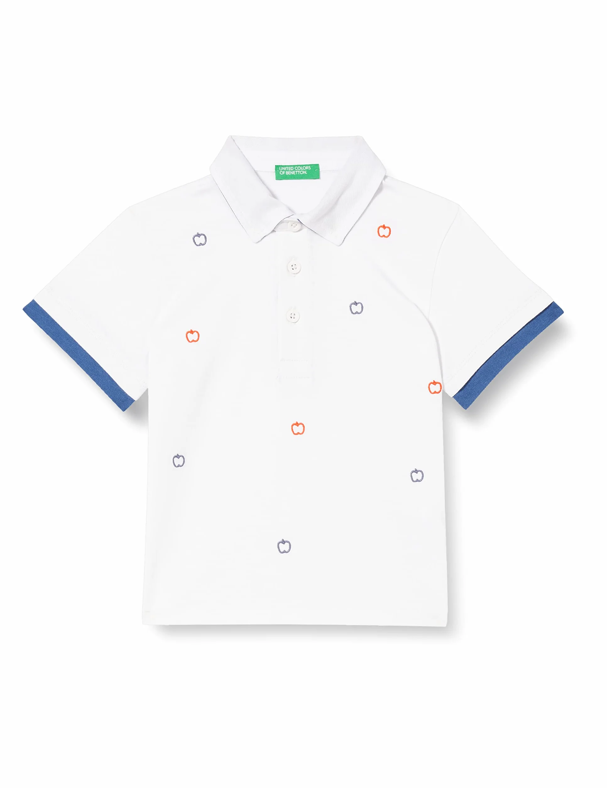 United Colors of Benetton Polo Chłopiec, Biały 101, 1 lat