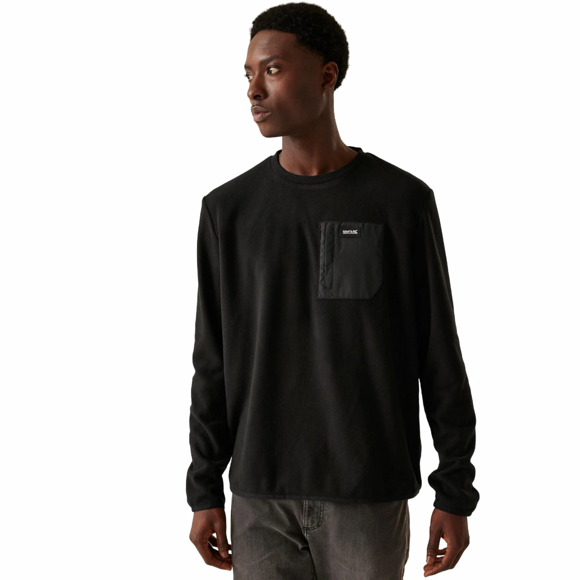 Regatta Sweter pullover Mężczyźni Regatta Mens Frankie Fleece Crewneck Sweatshirt (1 w zestawie)