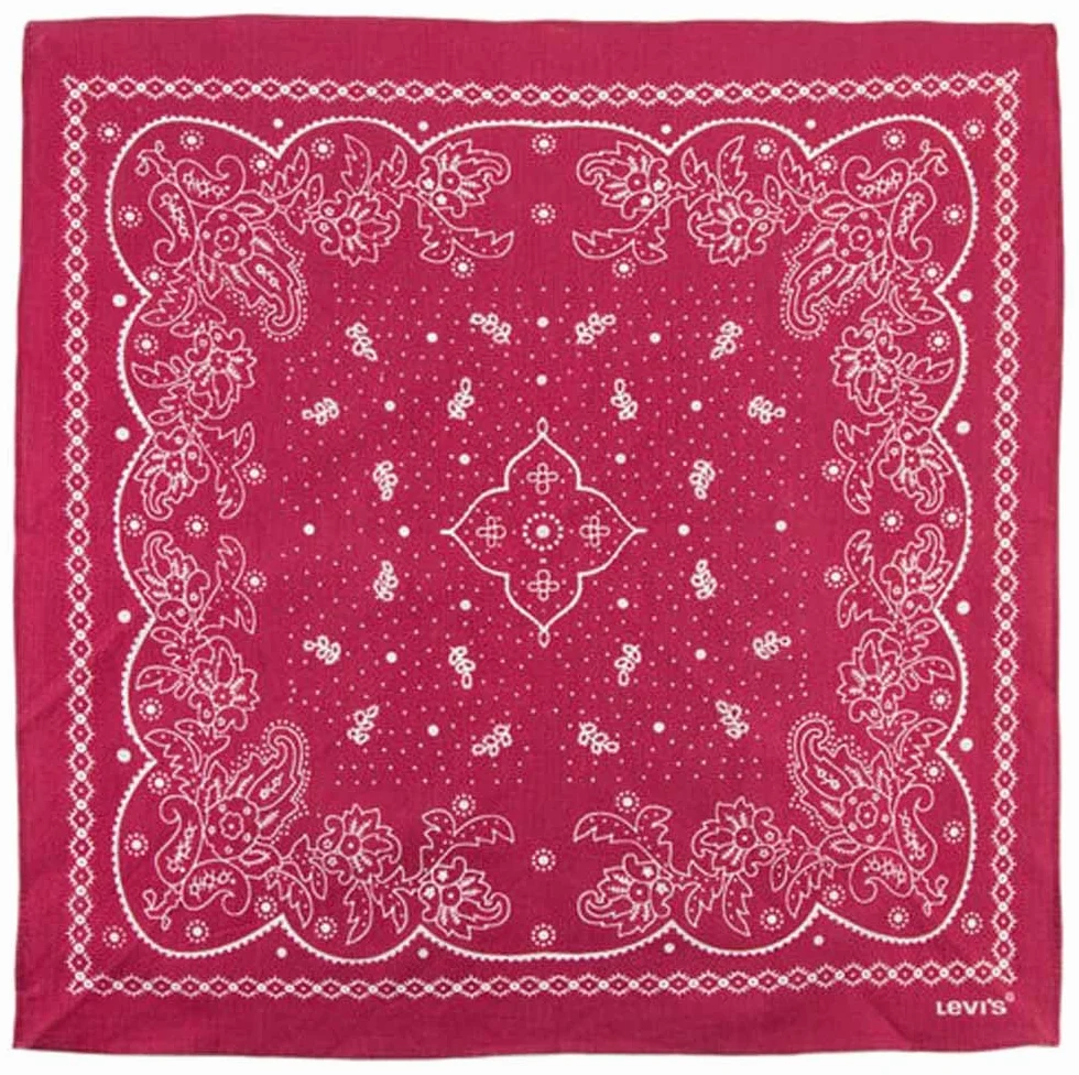 Levi's Męska chusta 221658-6, Regular Red, Rozmiar uniwersalny