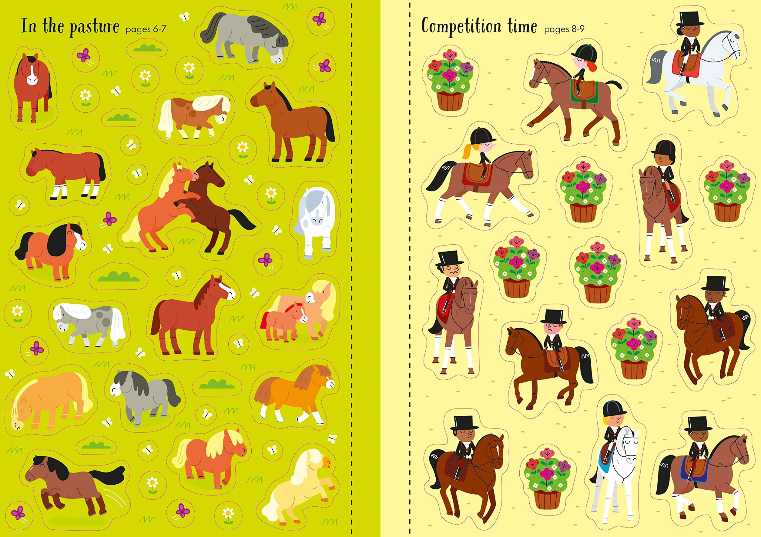 Little First Stickers Horses and Ponies: 1