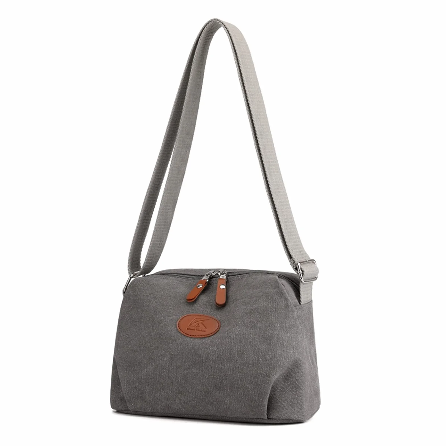 Damska torba crossbody na co dzień torba na ramię płócienna torba listonoszka tornister
