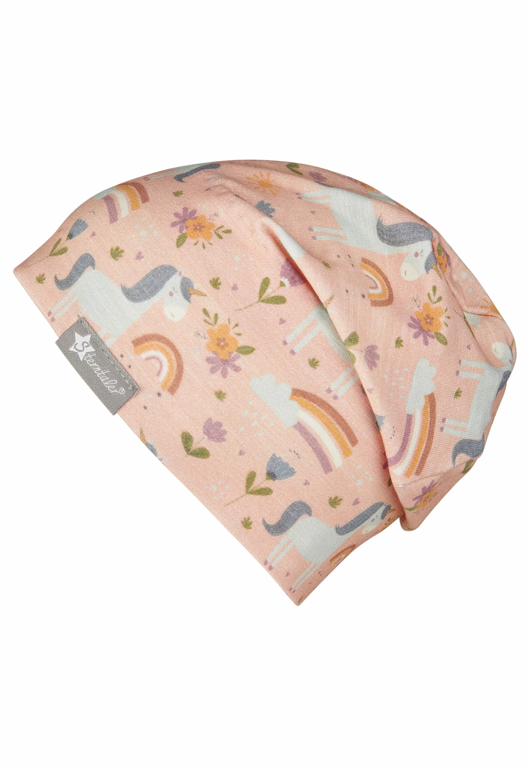 Sterntaler Czapka beanie Dziewczynki Beanie Mit Hohen Baumwollanteil Bedruckt Mit Einhorn