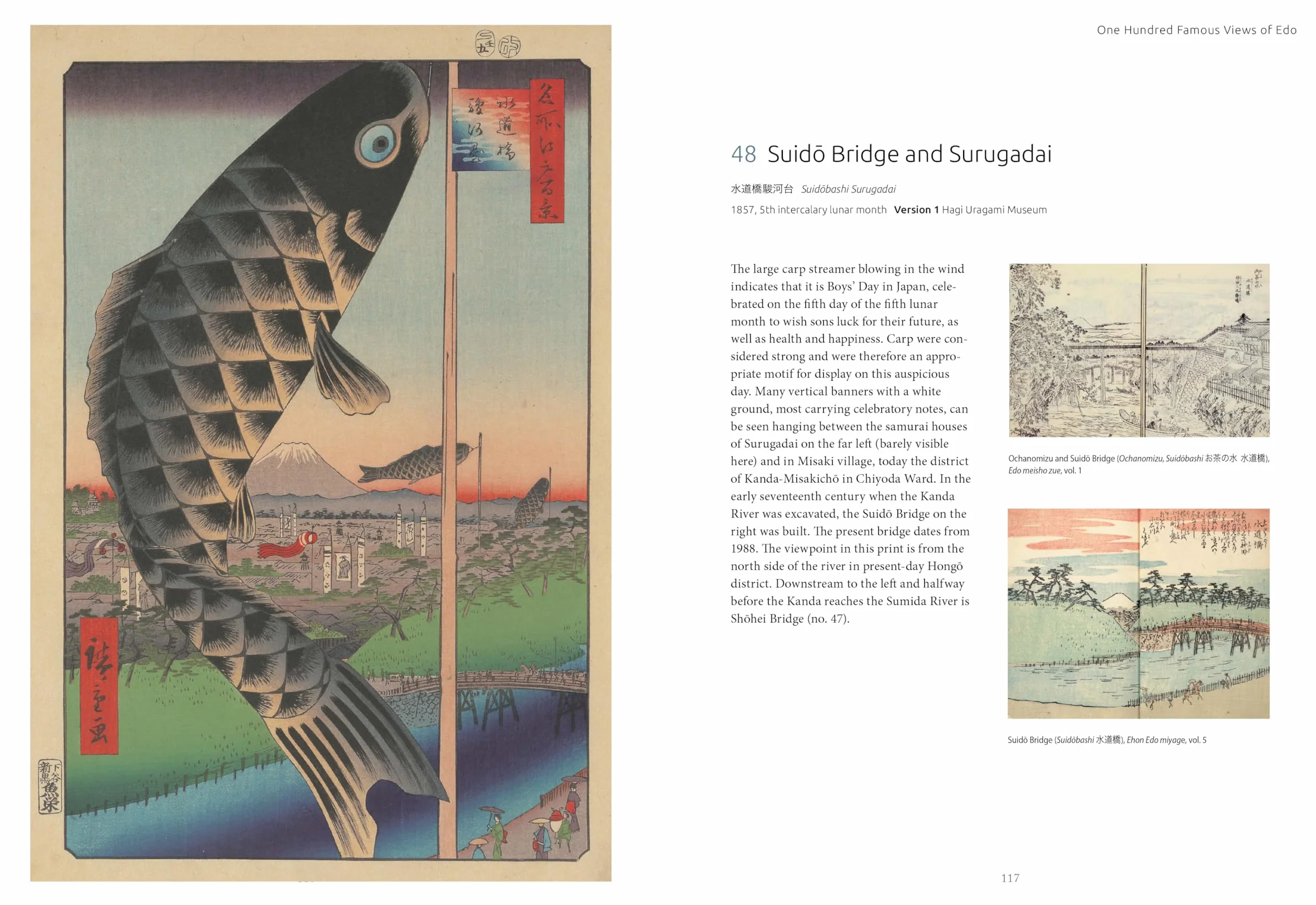 Hiroshige's One Hundred Famous Views of Edo /anglais: The Definitive Collector's Edition (Woodblock Prints)