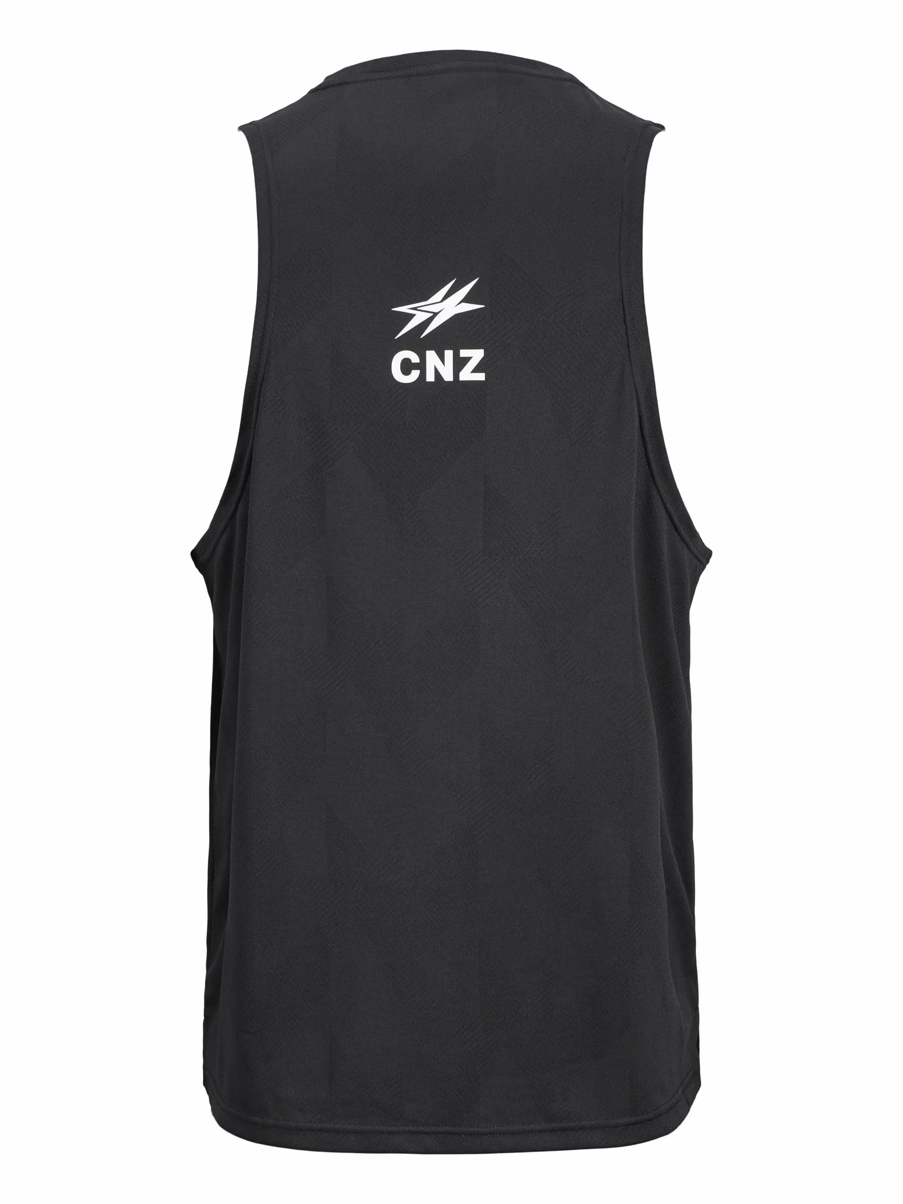 JACK & JONES Męski tank top sportowy CNZ, czarny, XL