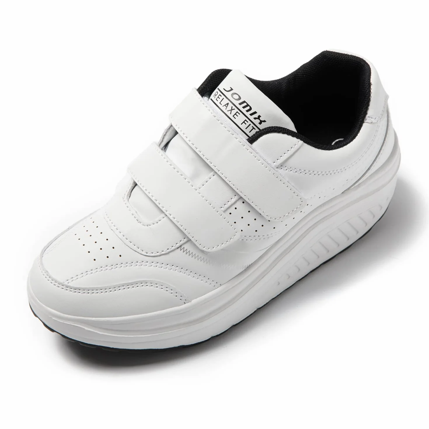 JOMIX Sneakersy na platformie, buty sportowe, buty do biegania, wygodna podeszwa, antypoślizgowe, buty do fitnessu, na siłownię, do aktywności na świeżym powietrzu