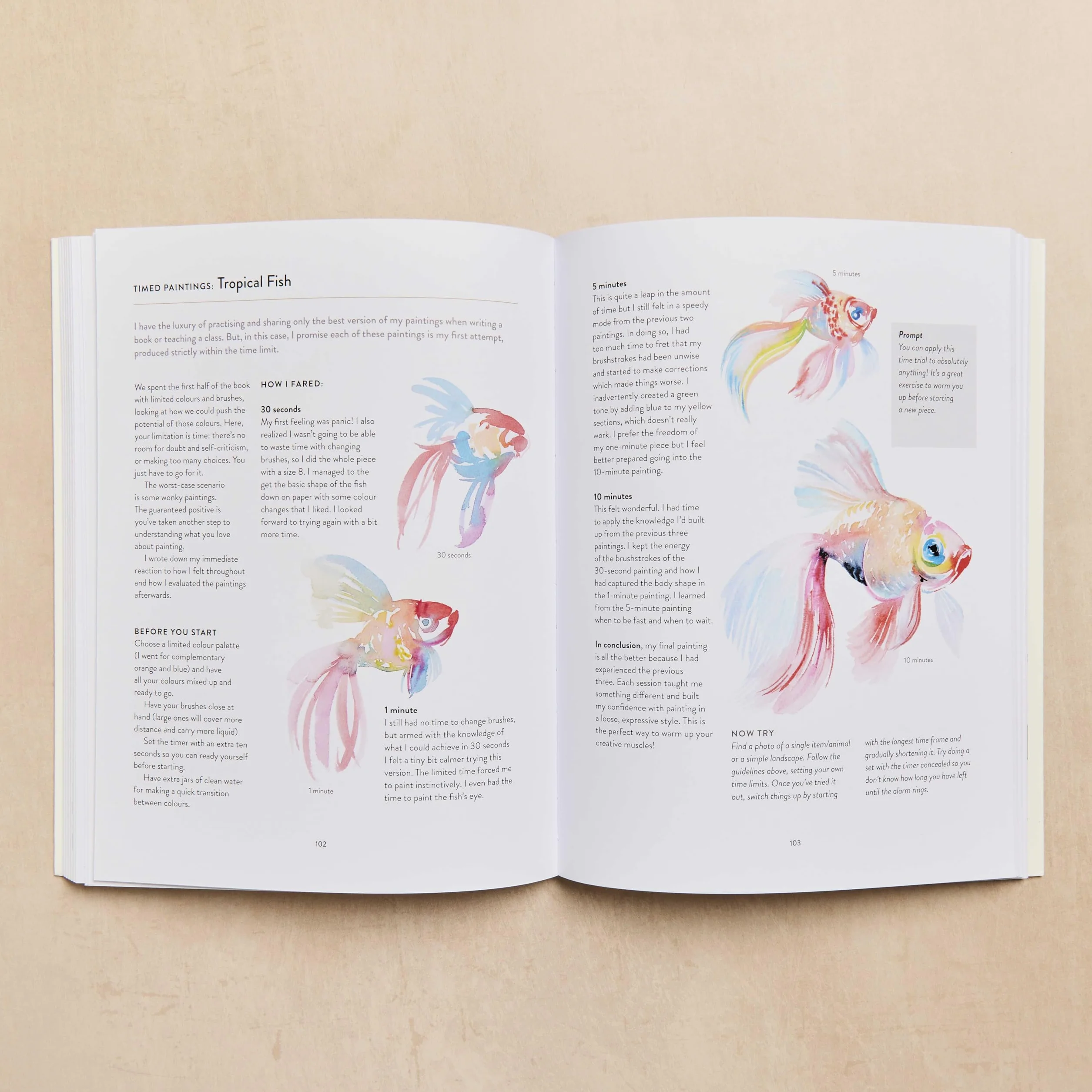 You Will Be Able to Paint with Watercolour by the End of This Book: The perfect arty Christmas gift for creative people