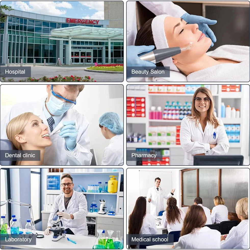 AUYAO Płaszcz Laboratoryjny, Damski i Męski, Biały, Bawełniany i Poliestrowy, Płaszcz Medyczny i Naukowy, Unisex i Dorosły, Labcoat Chemiczny i Laboratorium, Jedzenie i Odzież Robocza
