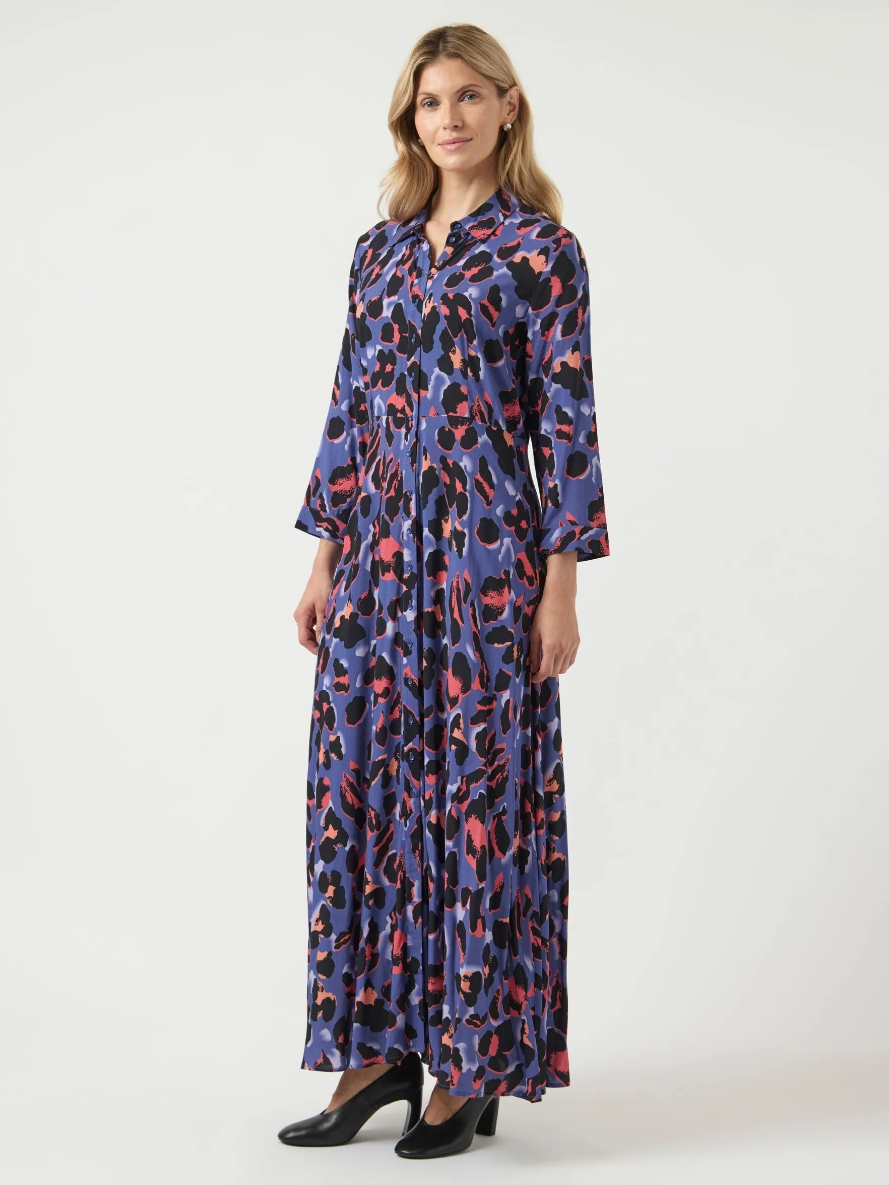 Yassavanna Long Shirt Dress S. Noos, skipper blue, XL