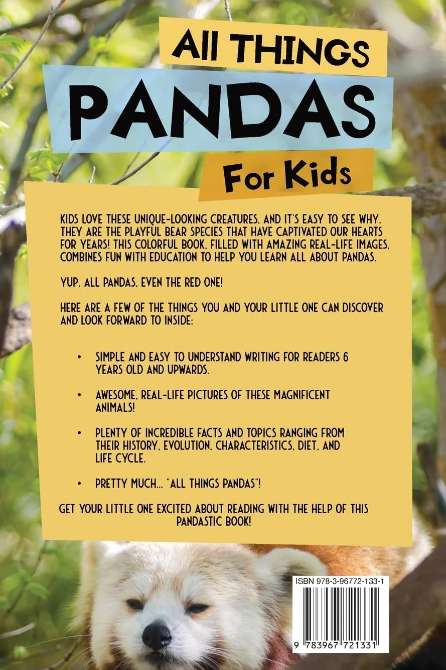 All Things Pandas For Kids: Filled With Plenty of Facts, Photos, and Fun to Learn all About Pandas