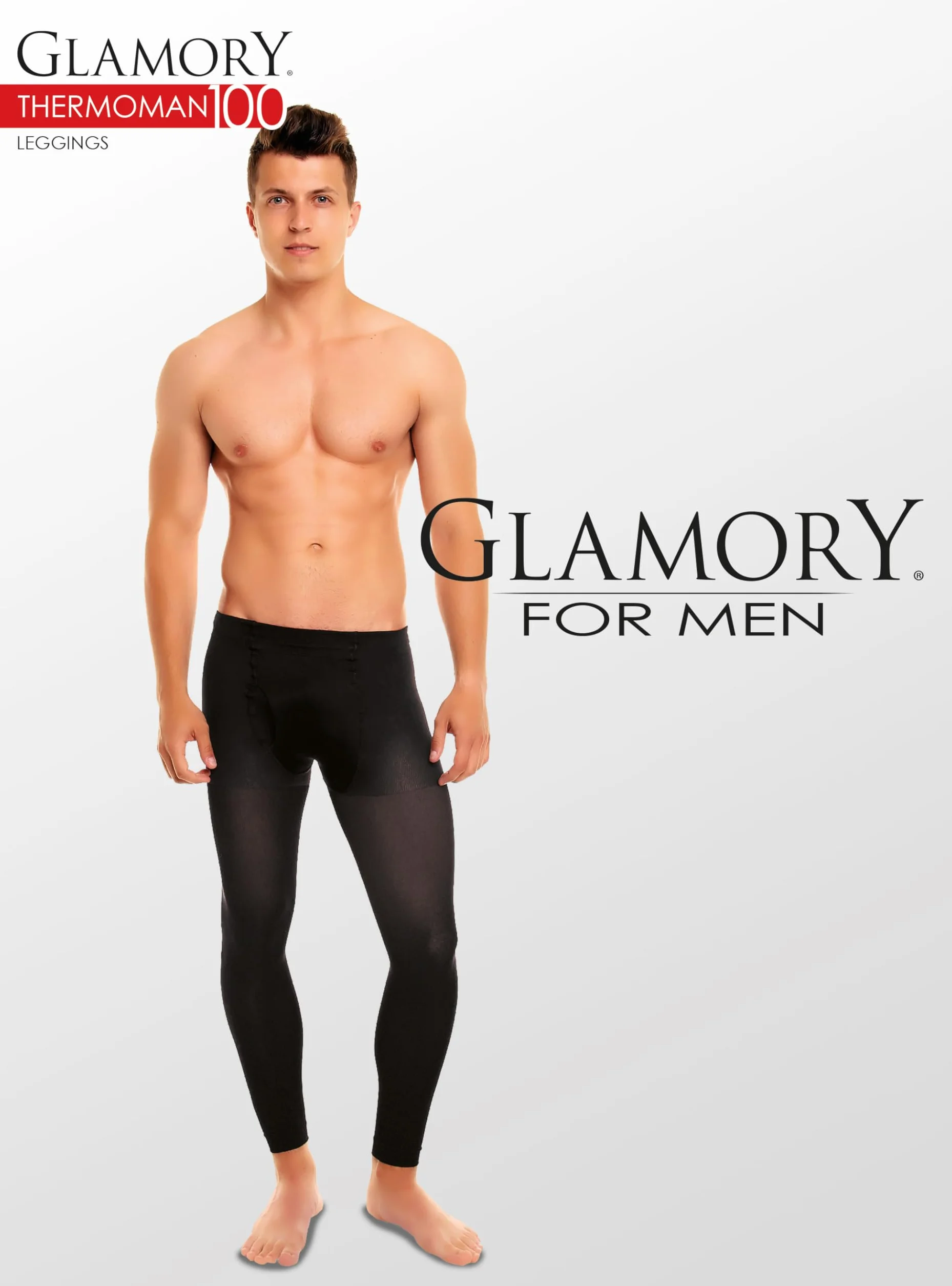 Męskie legginsy GLAMORY Thermoman 100