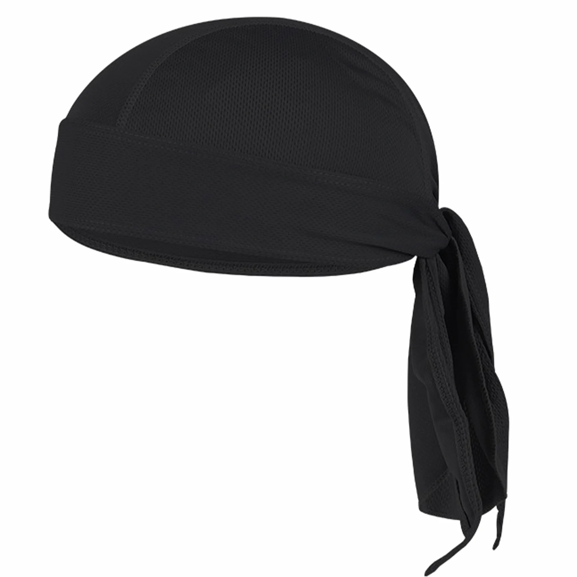 Chusta piracka bandana Cap Durag nakrycie głowy motocykl chusta na głowę pod kask rowerowy chusta piracka lato, czarny, 50-65