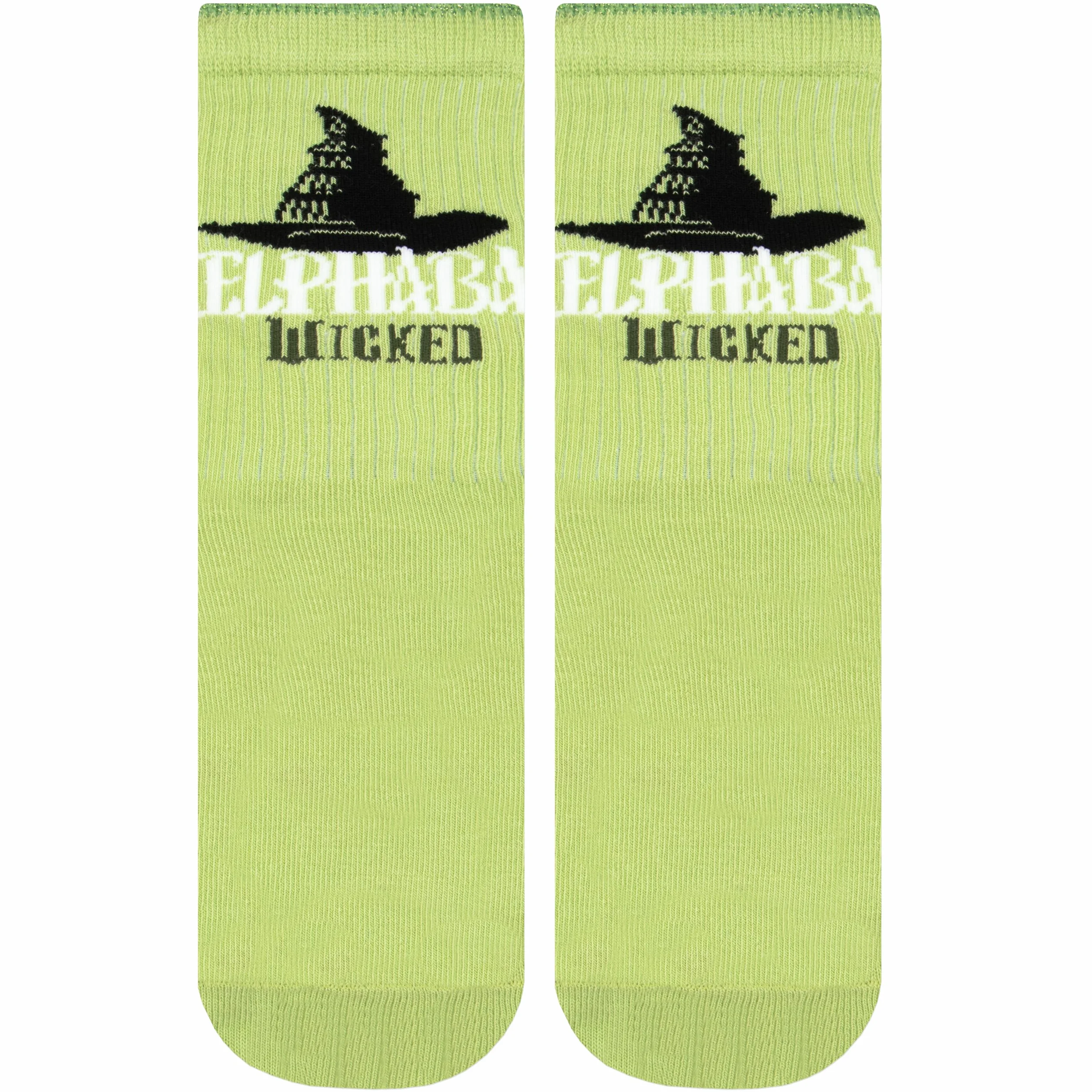 WICKED Skarpetki Dziewczęce 3-Pak, Multipack Glinda i Elphaba Skarpetki dla Dzieci, Oficjalny Merch