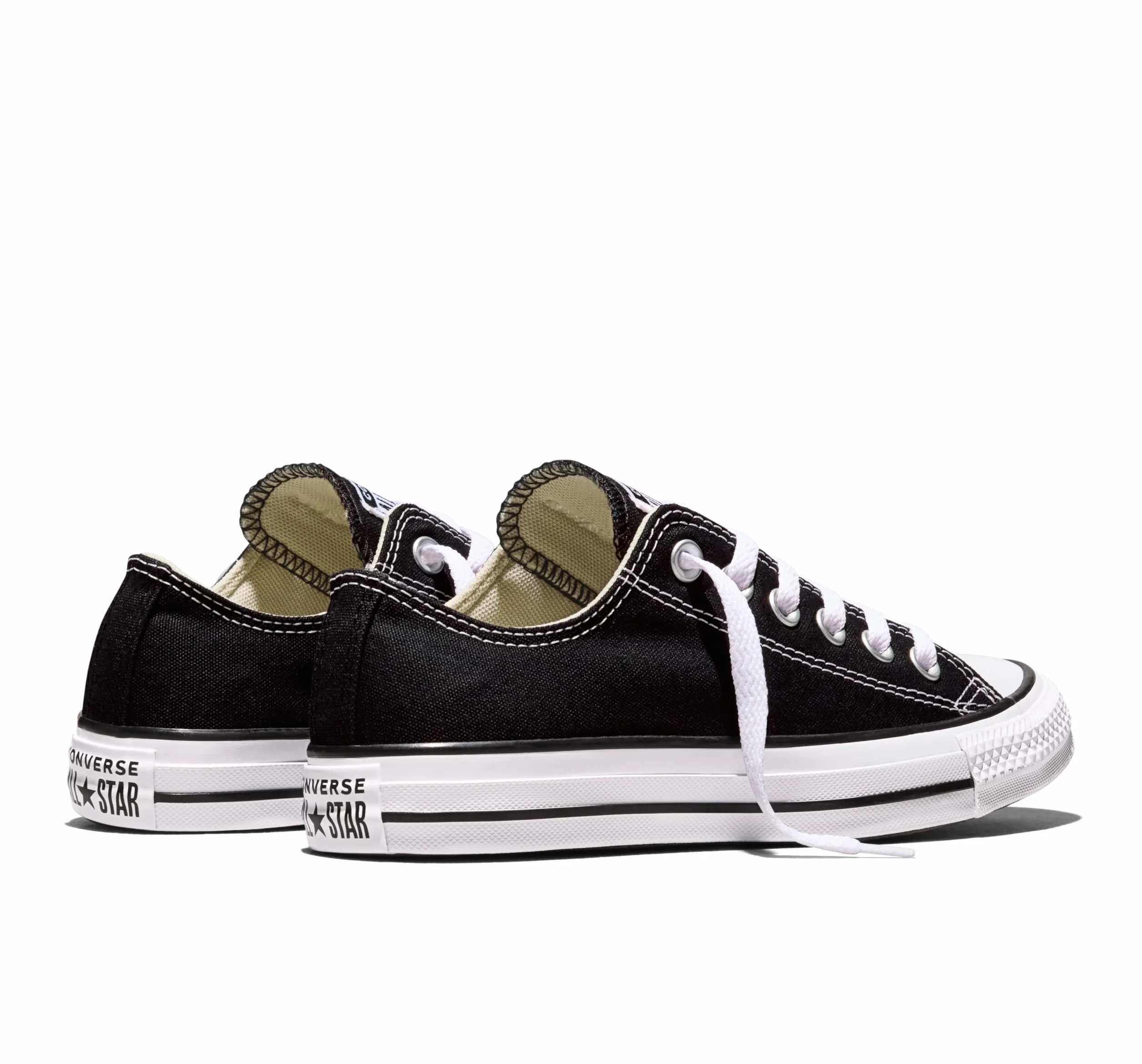 Converse All Star Monochrome Cuir Ox Trampki Mezczyzni Biały Trampki Niskie Shoes