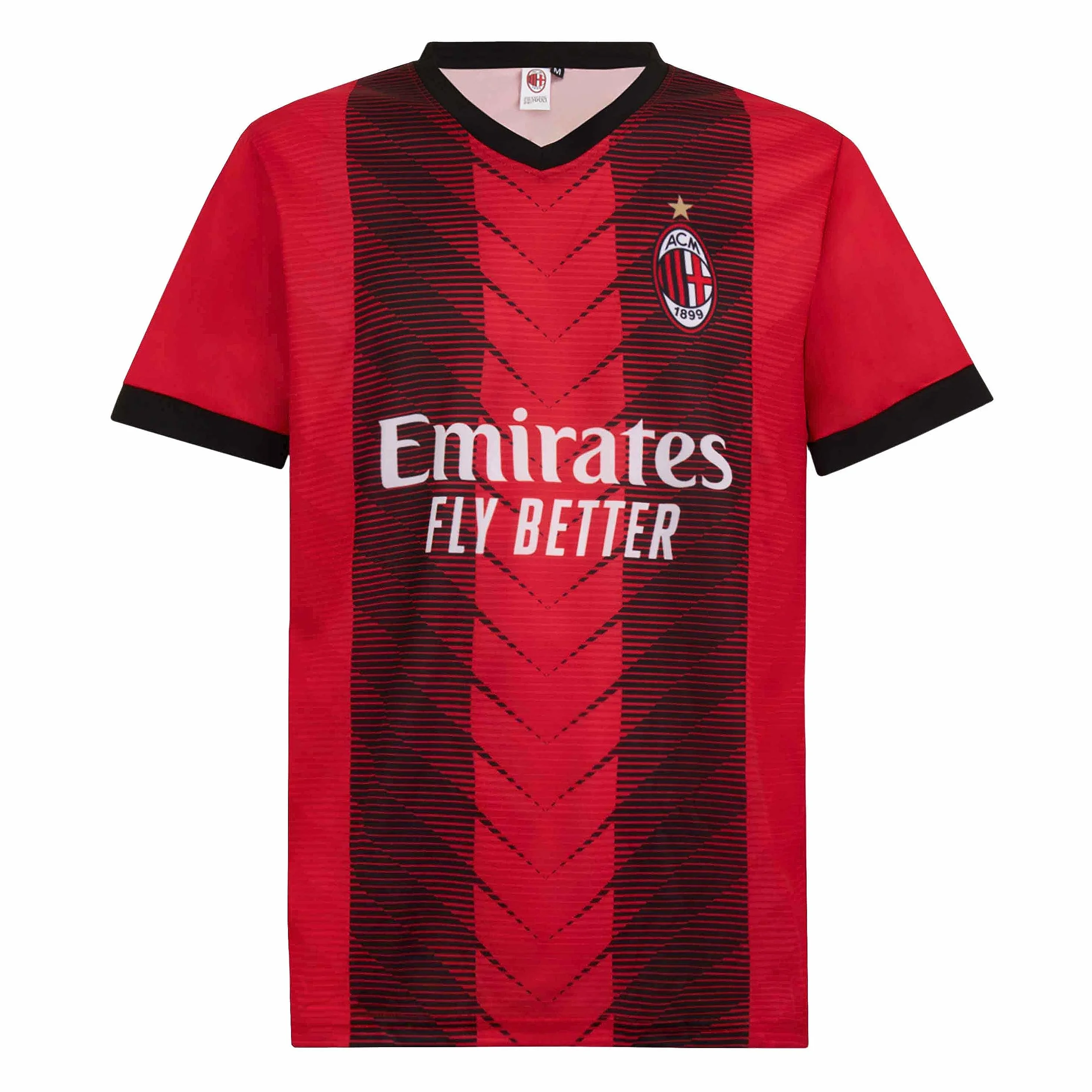 AC Milan Replika stadionu koszulka piłkarska, domowa, oficjalna koszulka piłkarska, sezon 2023/24