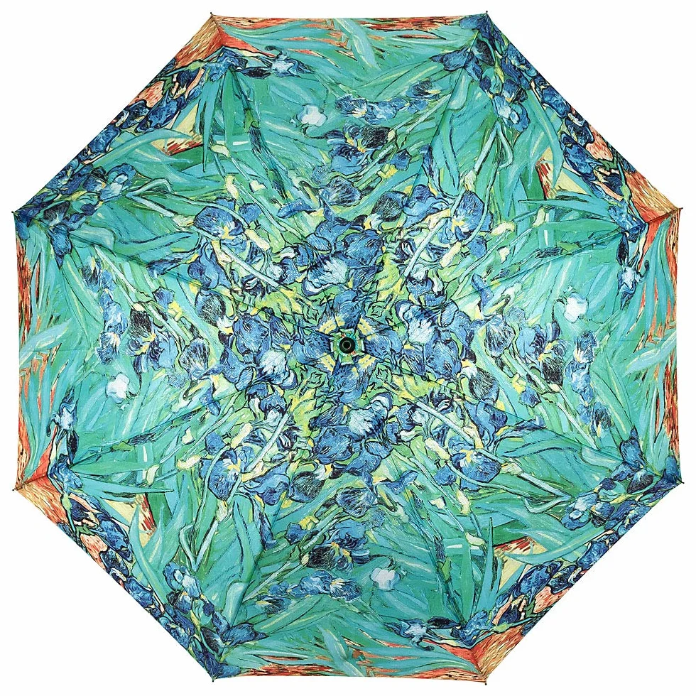 VON LILIENFELD parasolVincent van Gogh Irys otwarty automatyczny parasol artystyczny stabilny wiatroodporny