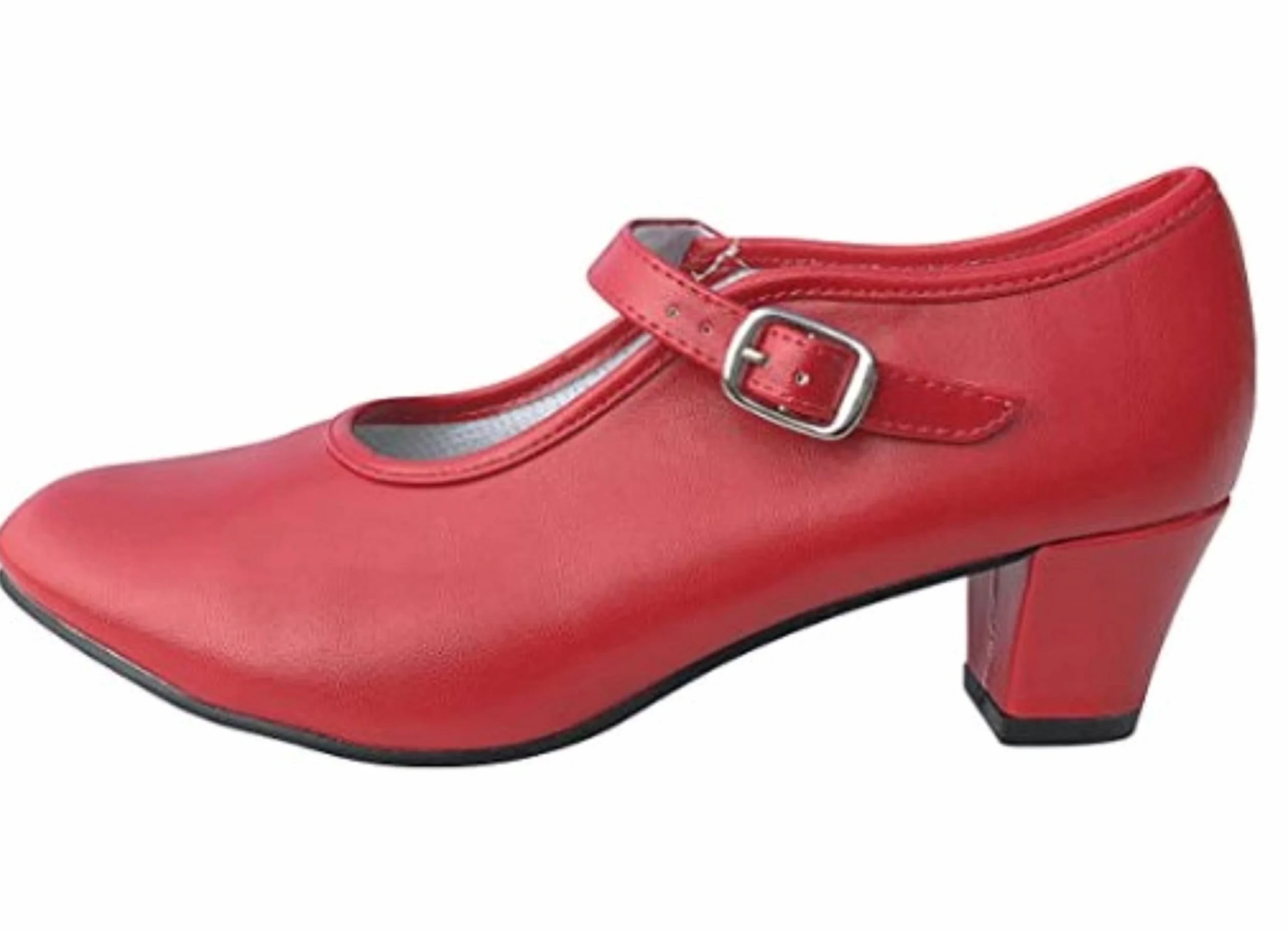 Buty do tańca flamenco o różnych rozmiarach od dziewczynki do kobiet.