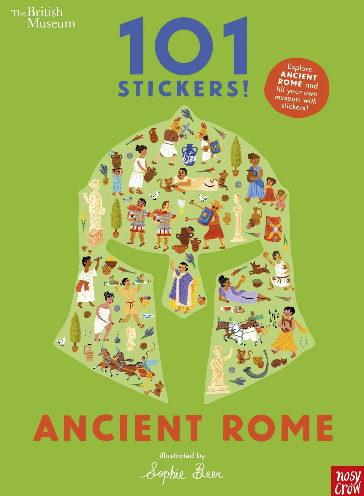 British Museum 101 Stickers! Ancient Rome