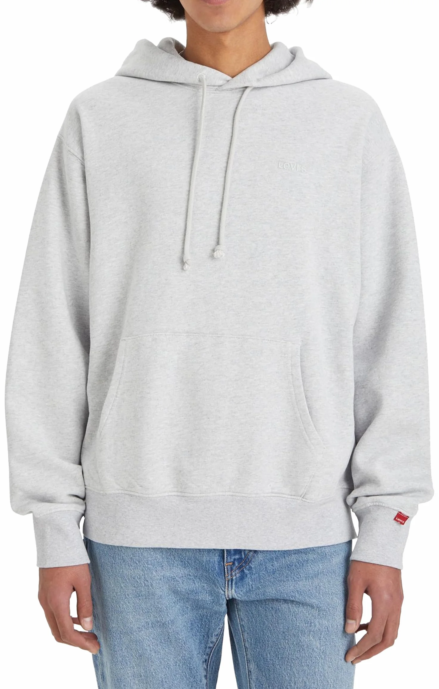 LEVIS A8435-0008 bluzy męskie, Light Gray Htr Bros, XS