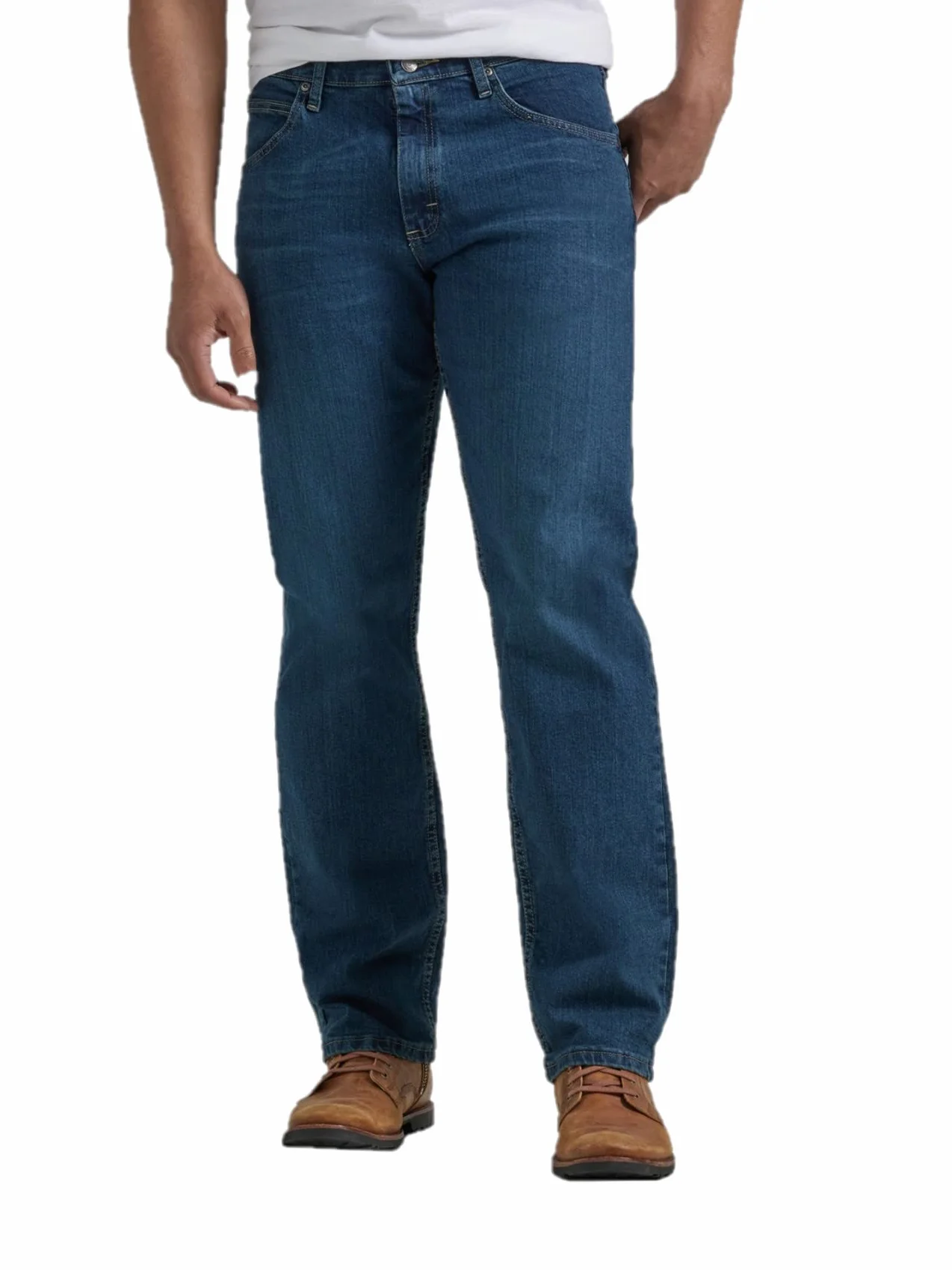 Wrangler Authentics Klasyczne dżinsy z 5 kieszeniami - Dżins Mężczyźni