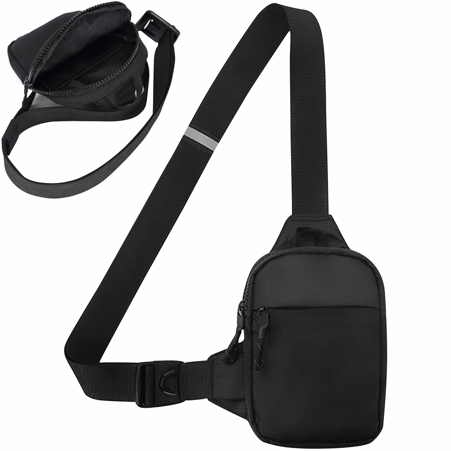 Realjoy Pojedyncze ramię dla mężczyzn, torba na ramię dla kobiet, wodoodporny mini plecak do uprawiania sportów na świeżym powietrzu, wędrówek, jazdy na rowerze i kempingu