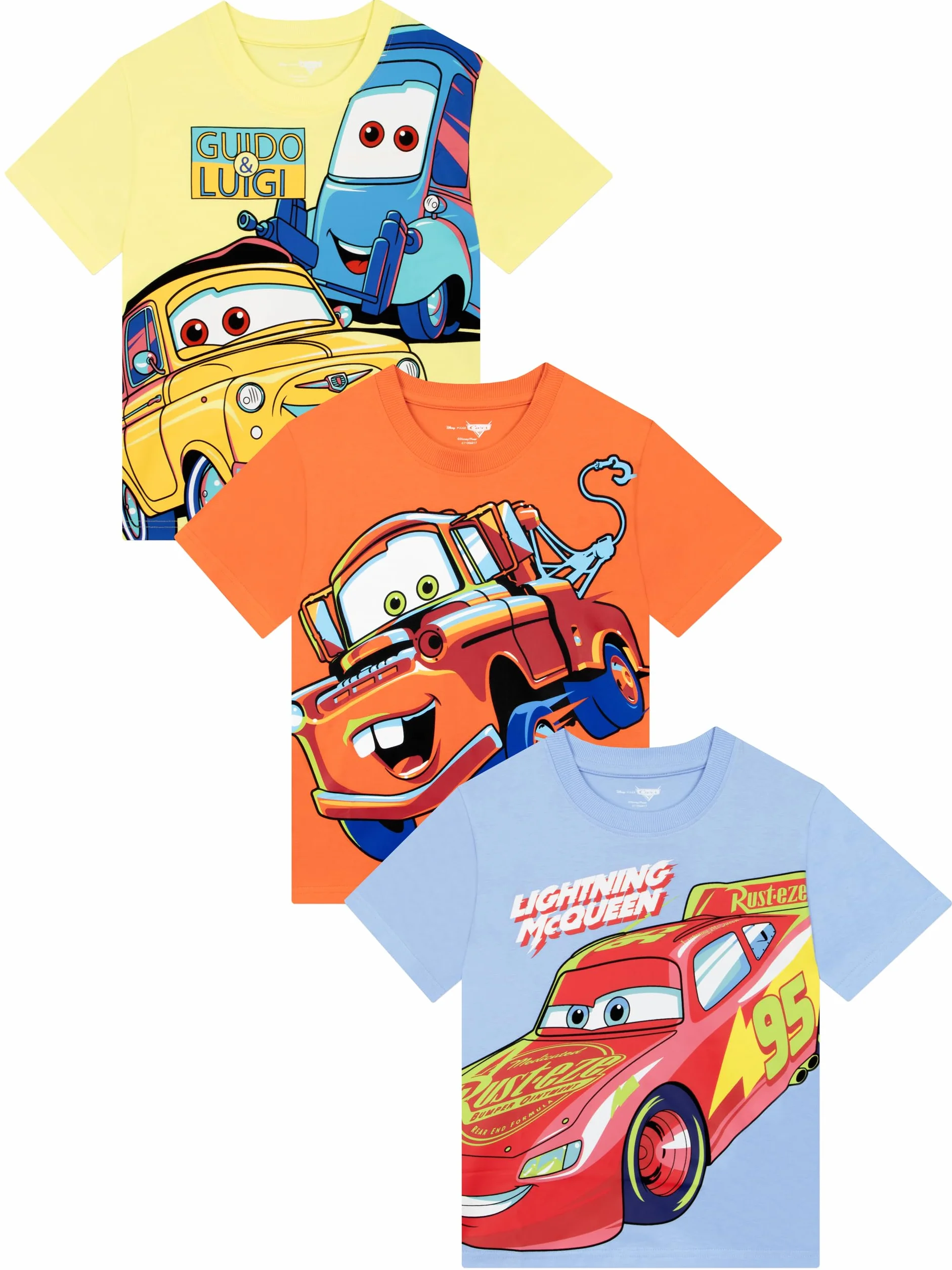 Disney Cars Koszulki Dla Chłopców, Odzież Lightning McQueen Dla Chłopców