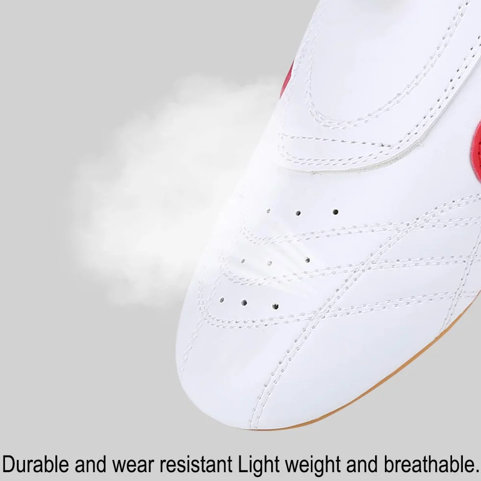 Regun Taekwondo Buty Taekwondo Unisex Boks Kung Fu Tai Chi Sport Buty gimnastyczne dla dzieci Dorosłych, kolorowe, 32 EU