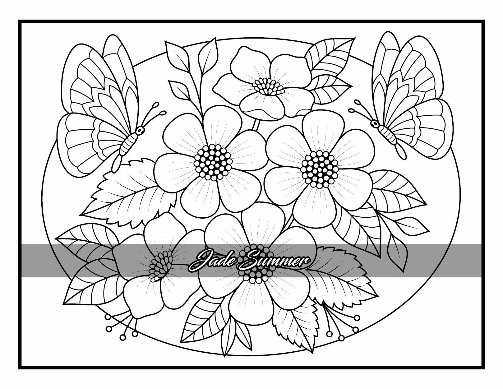 100 Flowers: Adult Coloring Book with Bouquets, Wreaths, Swirls, Patterns, Decorations