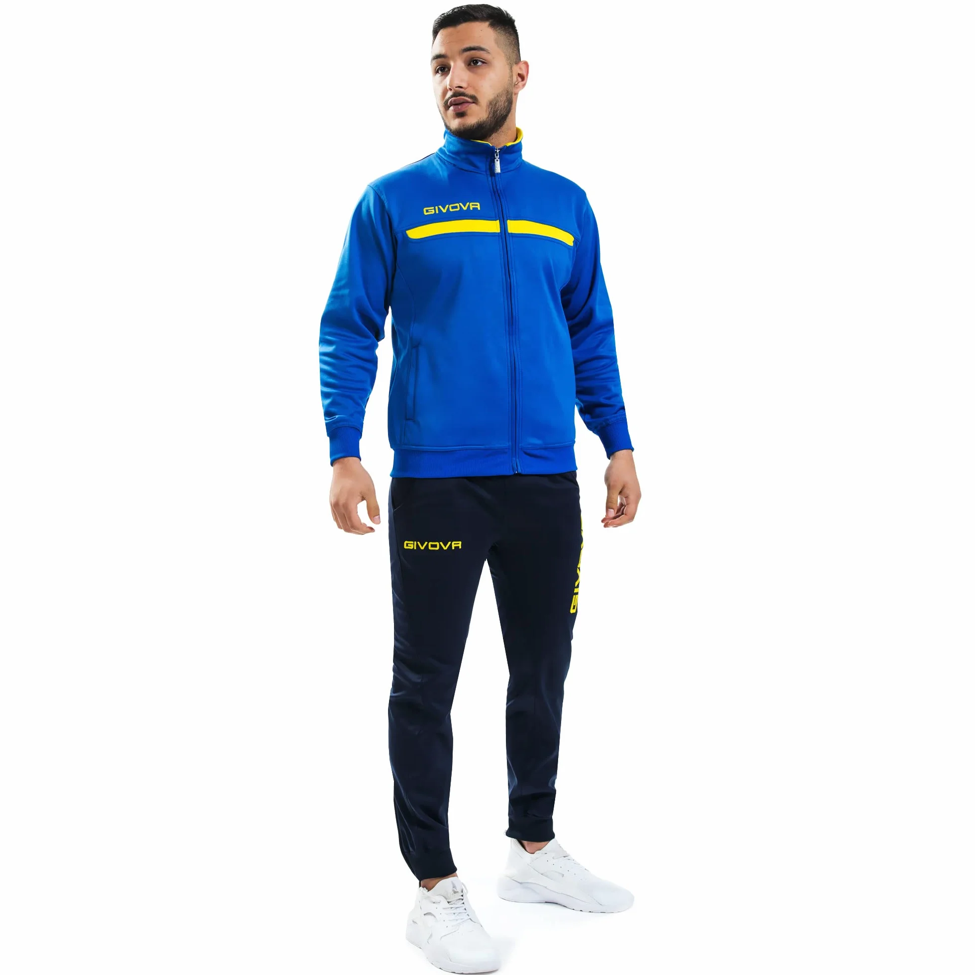 Givova Kombinezon Mężczyźni Anzug Givova Eins Full Zip