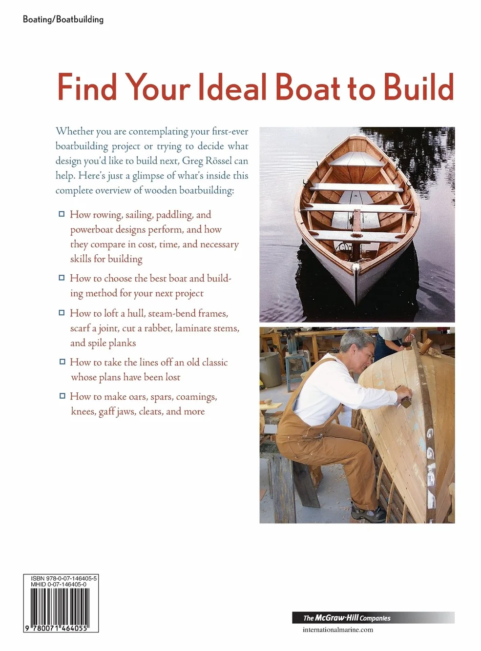 The Boatbuilder's Apprentice: The Ins and Outs of Building Lapstrake, Carvel, Stitch-And-Glue, Strip-Planked, and Other Wooden Boa
