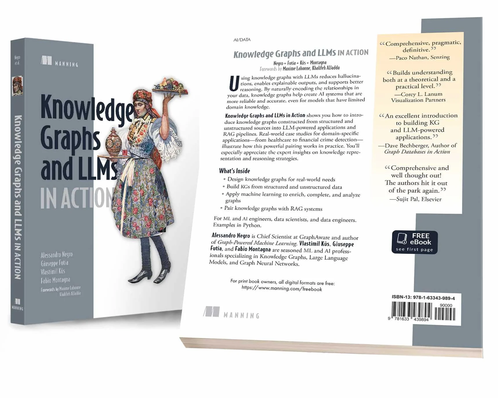 Knowledge Graphs and Llms in Action: Build AI Systems Using Connected Data