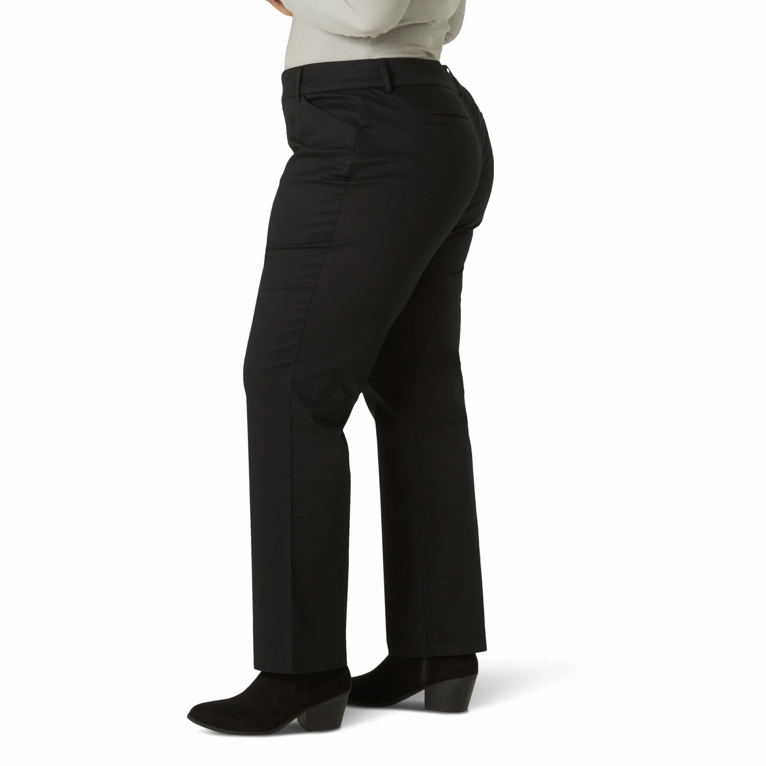 Lee Wrinkle Free Relaxed Fit Straight Leg Pant - Spodnie Kobiety