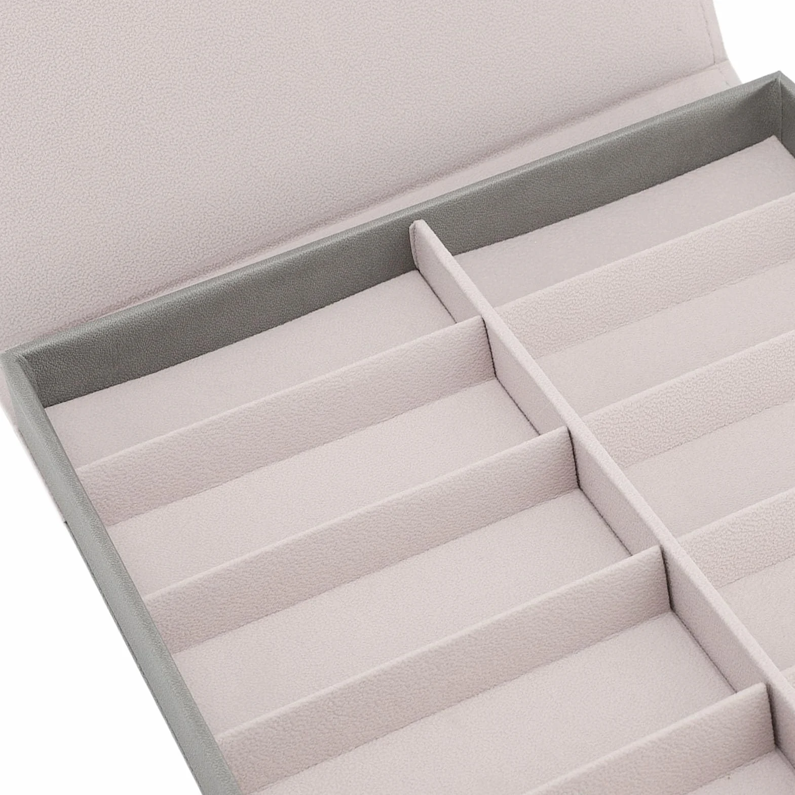 12-miejscowy Organizer na Okulary Przeciwsłoneczne Skórzany Pojemnik na Okulary Kolekcjonerski Pojemnik na Okulary Pudełko do Przechowywania, Etui na Okulary z pokrywką PU Skóra
